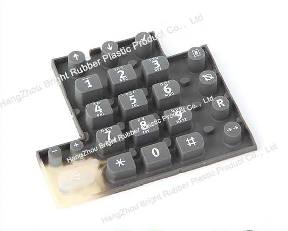 Silicone Rubber Cover /Cap For Flashlight Switch OEM On/OFF Buttons Keypads